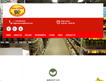 Tablet Screenshot of newoceansupermarket.com
